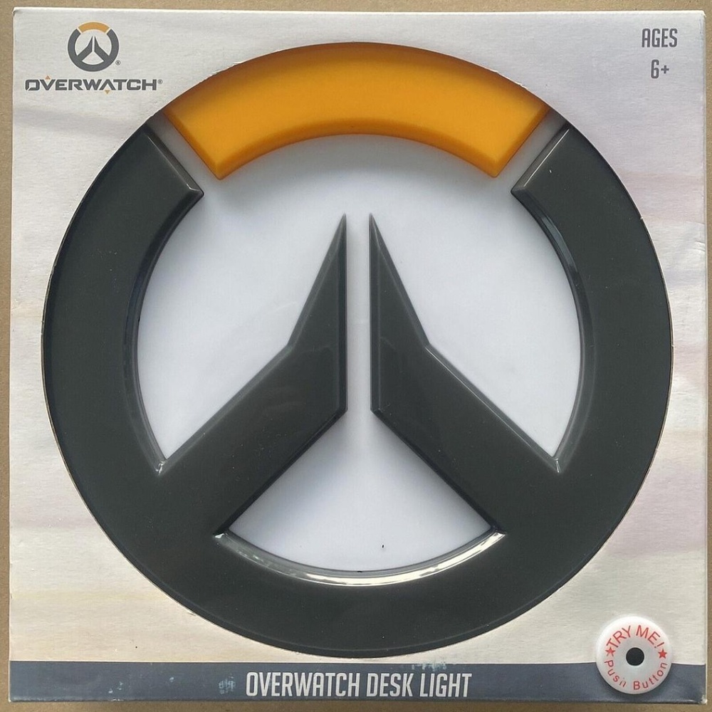 Overwatch Logo 3D Desk Light